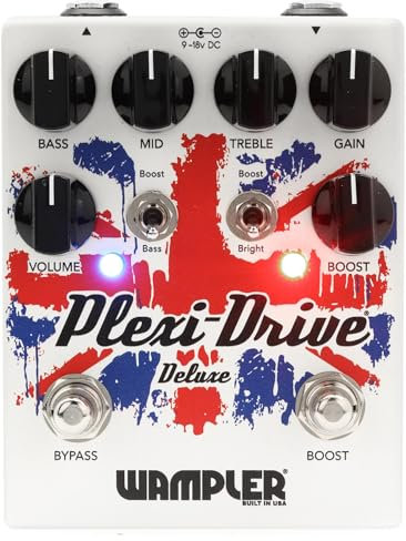 Wampler Pedale Plexi-Drive Deluxe V2 Distortion/Overdrive Effektpedal