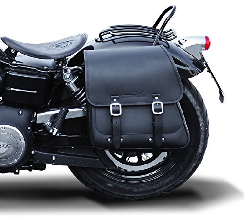 Packtasche Aspen 25 L. Dyna Modelle (1991-2017) Harley Davidson links mit Stoßdämpfer Aussparung Buffalo Bag.