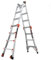Little Giant Ladder Systems, Speed with Wheels, M17, 17 ft, Multi-Position Ladder, Ratchet™ Leg Levelers, Aluminum, Type 1A, 300 lb Weight Rating, (15417-801)