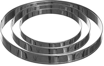 5five - 3 cercles inox 20 24 28cm
