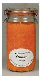 Duftkerze Orangener Hahn mit ätherischen Ölen