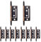 Tulead Iron Copper Door Hinges 1.9x1.2 with Screws Pack of 10