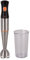 Jata BT176 - Batidora de mano de 1.000 W, Pie de acero inoxidable desmontable, Doble cuchilla de acero inox de gran solidez, Pulsador de potencia, Incluye vaso medidor de 600 ml