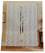 GBiancheria COPPIA TENDE DEBORA 70X150 70X240 PER FINESTRE E PORTEFINESTRE PRONTE DA APPENDERE (70x240, Bordeaux)