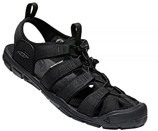 KEEN Men's Clearwater CNX Sandal, Triple Black, 10 UK