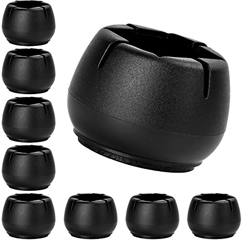 Silikon Stuhl Bein Caps, 32 Stück Stuhlbeinkappen Filz Stuhlbeinschoner, Schutzkappen Für Stuhlbeine, Passend für Stuhlkappen mit abgerundeten und eckigen Ecken (33-37mm)