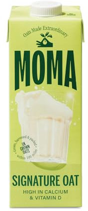 MOMA - Signature Oat Drink - 1L • 100% Plant-Based & Vegan • Made with British Oats • Low in Saturated Fat • No Added Sugar • Enriched with Vitamins