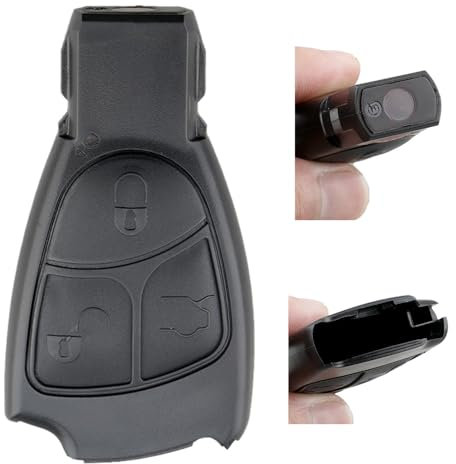 3 Buttons Car Key Case For Mdercedes Benz ML CL CLK SLK CLS A C B E S Class M-ercedes B-enz Remote Key Shell Cover (No Blade)