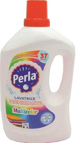 Perla Detergente Lavadora Desinfectante Líquido (Multicolor)