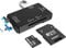 Kartenleser Speicherkartenleser Micro SD Card Reader USB 2.0 SD Kartenleser mit OTG und Type C Adapter