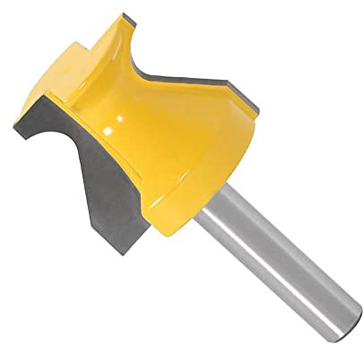 CONROS 1 PZ 8mm Shank Door Lip Finger Grip W/3/16 Raggio Router Bit Taglio Fresa for Legno for La Lavorazione del Legno Taglierina Utensili Elettrici