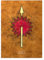 Displate Offiziell Game of Thrones MetallPoster Magnetische Befestigung Inklusive Lizenziert Bilder Hochwertiges Poster Dark Sigils - Martell Dark Sigil 45 cm x 32 cm