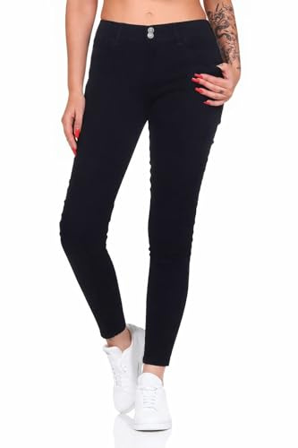 Hailys Damen Jeans Li44ana Skinny Stretchhose mit schmalem Bein