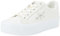 Calvin Klein Jeans Donna Sneakers Vulcanizzate Flatform Low Scarpe, Multicolore (Creamy White/White), 41