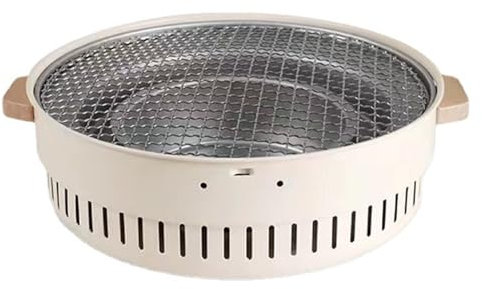 Bafnsiji Parrilla de Barbacoa de carbón, Parrilla de Mesa, Barbacoa de jardín al Aire Libre Picnic Travel Camping Grill, Parrilla de Barbacoa de carbón Multifuncional, Fregadero, Cuerpo de Parrilla