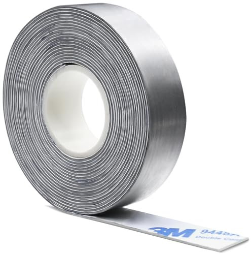 Yeshom Golf Weighted Lead Tape 1/2” x 60”/100'', Add Swing Weights 2 Grams Per Inch High Density Adhesive Accessories for Golf Clubs, Pickleball Paddle, Tennis Racket Grips (60 INCH)