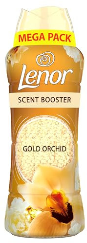 Lenor Parfum De Linge En Perles, Environ 41 Lavages (495g), Parfum Ambre Et Orchidée, Jusqu'à 12 Semaines de Fraîcheur Continue, Même Dans L'Armoire, Intensité Personnalisable, Grand Format