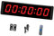Harilla Rote Farbe LED-Timer Fitness-Timer Digital-Timer Digitalanzeige Vielseitige Digitaluhr LED-Gym-Timer-Uhr für Veranstaltungen Workout, 4 Bit, 1.8 Zoll