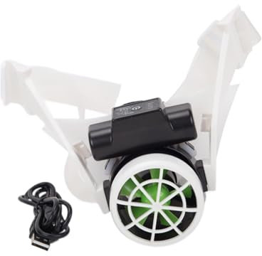 Sharplace Cooling Fan for Hard Hat,Helmet Fan Lightweight Adjustable Fit Compact Cap Fan Turbofan for Summer Construction Sites Outdoor