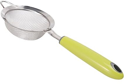 Amosfun 2st Edelstahlsiebe Lebensmittelfilter Für Die Küche Teesiebe Drahtlöffel Schaumlöffel Geschlitzt Cocktailsieb Saftsieb Feines Sieb Mesh-ölsieb Mesh-teesieb Geschlitzter Skimmer