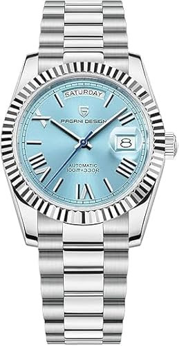 Pagani Design 1752 DD36 Luxus Herren-Automatikuhr, Saphirglas, Tag-Datum Uhr, Seagull Kaliber ST16, 100m wasserdicht.