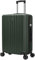 FLIEE Medium Suitcase 4 Wheels Hard Shell | Lightweight Suitcase Medium Size | Aluminum Telescopic Handle | TSA 3 Digit Combination Lock | 4 Dual Spinner Wheels | Hand Luggage (Green, Medium 24'')