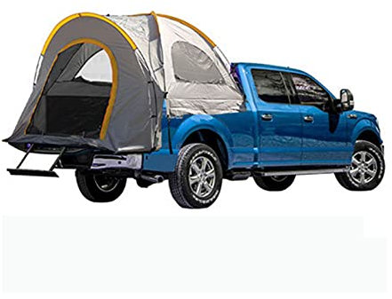 Zelt， LKW-Zelte for Camping, 210D Oxford-Stoff, LKW-Ladeflächenzelt, Full-Size-Pickup-Truck-Zelt mit PU 2000 mm Doppelschicht und Aufbewahrungstasche(165CM)