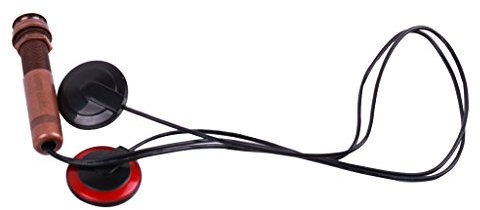 Mandolinen-Tonabnehmer mit 2 internen Dual-Sensoren, Piezo mit 6,35 mm Endpin-Buchse
