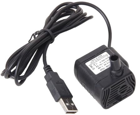 DC 3,5 V -9V 3W USB Pompa dell'acqua sottomarina Acquario Pompa per laghetta