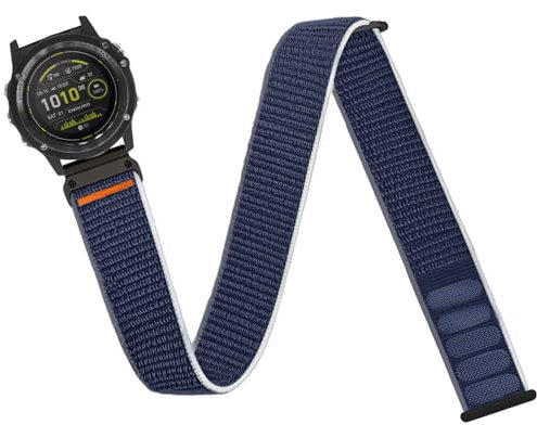 chinbersky 22mm Arm/Knöchelband für Garmin Feinx 6 Pro/6/7/7 Pro/5/5 Plus Armband,Sportarmband für Forerunner 935/945/955/965/745,für Instinct/2/Approach S60/S70-47mm, Descent G1/Epix 2/Epix Pro 47mm