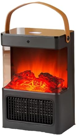 EBAYTV Dispositif de Chauffage, Chauffage d'appoint Compact for intérieur, 3 Modes, céramique PTC, avec Thermostat, sécurité et Fonctionnement Silencieux.