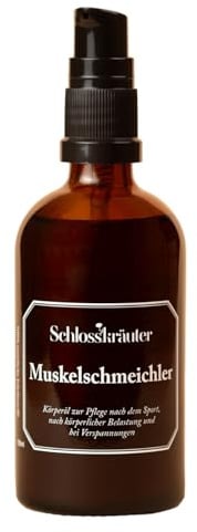 Muskelschmeichler Körperöl & Massageöl zur Muskelentspannung 100ml | Natürliches Massage Öl und Muskelöl nach dem Sport und bei Verspannungen | Massage Öl als Ersatz für Arnika Salbe