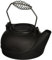 Panacea Open Hearth Humidificateur bouilloire en métal Noir 24 x 20 x 12,5 cm