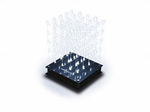VELLEMAN - K8018W 3D-Cube mit weißen LED, 5 x 5 x 5, Bausatz, 840520