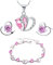findout Damen Kinder Unisex - Silber Kristall