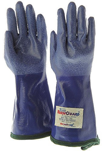 Burnguard steamglove hitzebeständig Handschuhe 50,8 cm L groß, blau