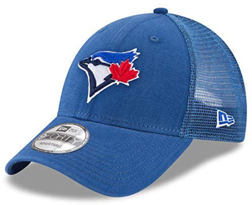 New Era Toronto Blue Jays Basic 9FORTY Trucker Adjustable MLB Cap Blau, One Size