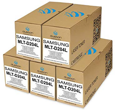 duston 5X MLTD204L, MLT-D204L Schwarz Toner kompatibel zu ProXpress SL-M3325ND SL-M3375FD SLM3875FW SLM4075FX