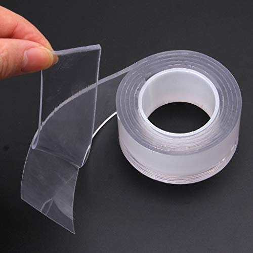 YUYUE21 Ruban adhésif en silicone réutilisable universel antidérapant double face