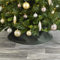 URBNLIVING Base para árbol de Navidad, aterciopelada, decoración para el hogar, verde