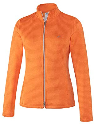 Joy Sportswear Peggy Sweatjacke für Damen, langärmelige Zip-Jacke aus hochwertigem Funktionsstoff, das ideale Modell für Outdoor-Sport 48, Melone Melange
