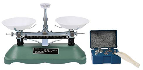 iplusmile Mechanical Balance Scale with Weights for Students School Chemistry Physics Experiment Accessory Lab Supplies Tool