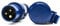 DOJA Industrial | PACK TOMA 220V MACHO Y TOMA 220V HEMBRA | 16A 2P+T (3 polos) | Enchufes Macho + Enchufes Hembra | Enchufe Industrial 3 Pines Monofásico | Enchufes Industriales Adaptador Cetac