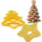 12 Piezas Cortadores De Galletas De Estrella, Juego De Cortador De Árbol De Galletas De Estrella De Navidad, Mini Molde Galletas, Decoración De Navidad, para Fondant, Donut, para Árbol De Navidad