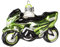 Kawasaki Weihnachstkugel Motorrad Anhänger Baumschmuck