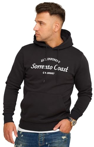 JACK & JONES Infinity Herren Hoodie Street Sweatshirt Kapuzenpullover