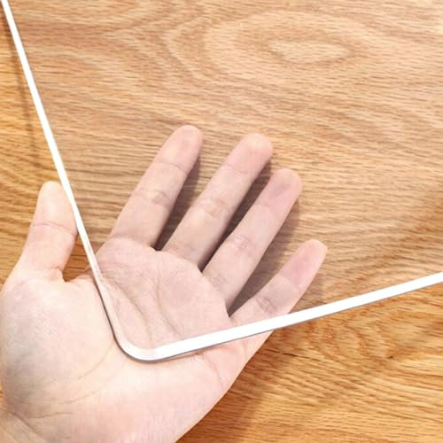MOGGED 2 mm Dicke Bodenmatte für Harte Böden, Home Office wasserdichte Bodenschutzmatte, Vollständige Klare Computerstuhlmatten, Leicht zu Reinigen und Abzuwischen (Size : 140cmx600cm(4.5x19.7 ft))
