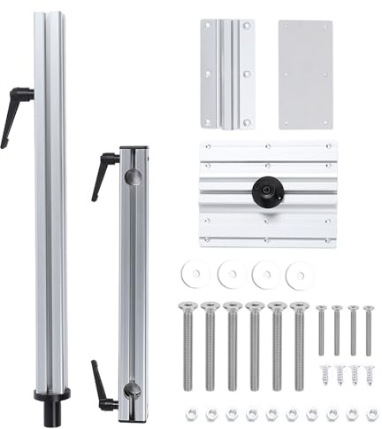 PUNELE Abnehmbares Tischbein aus Aluminiumlegierung, 360-Grad-Drehung, abnehmbares Teleskop-Tischbein Yachten, Wohnmobile, Wohnmobile