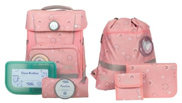 SCHOOL-MOOD School Mood Champion 7-teiliges Schulranzen-Set Rainbow (Nordic Collection) [24-124]