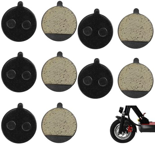 ANBOO 10 Stück Elektroroller Scheibenbremse Linings Pad, für Coreride Bremsen Coreride Bremsbeläge, E Scooter Bremsbeläge Kompatibel mit KUGOO M4/ M4 PRO Scheibenbremse Scooter